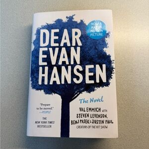 Dear Evan Hansen Hardcover Novel